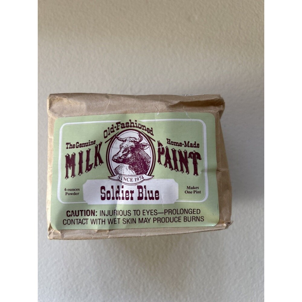 Milk Paint Lexington Soldier Blue1 Pint The Old-Fashioned Milk Paint Company